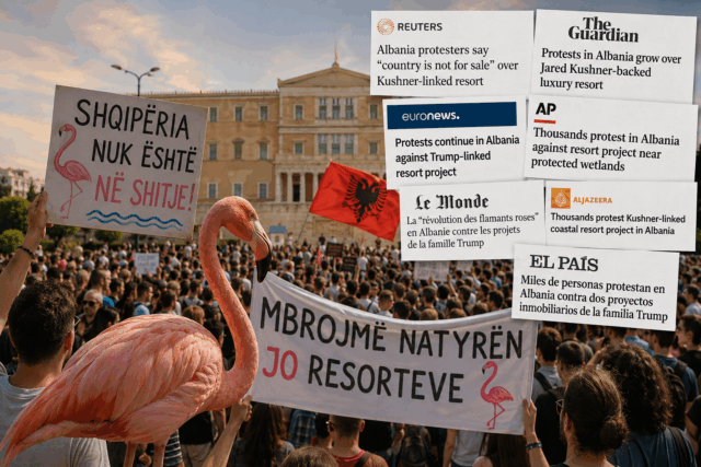ChatGPT Image Jun 10, 2026, 06_33_24 PM Çfarë po shkruajnë mediat e huaja për protestat në Shqipëri?