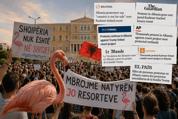 Çfarë po shkruajnë mediat e huaja për protestat në Shqipëri?