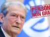SHBA i heq “non gratën” Sali Berishës Sali berishës i hiqet non grata