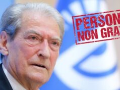 SHBA i heq “non gratën” Sali Berishës Sali berishës i hiqet non grata